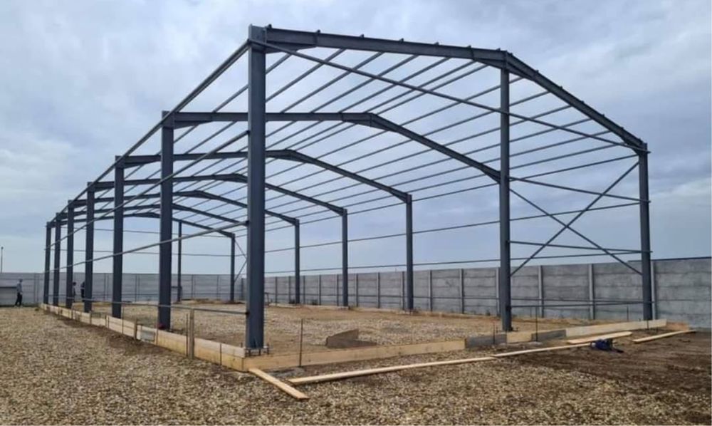 Construim hale si structuri metalice din europrofile ofer certificat
