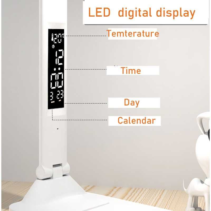"WANLEI" настольная светодиодная светильник на 2000 мАh с дисплеи