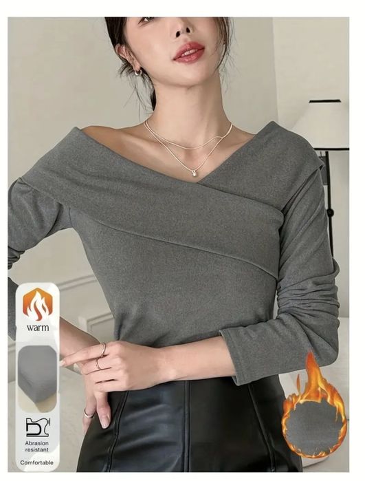 Продам зимнюю теплую футболку с длинными рукавами