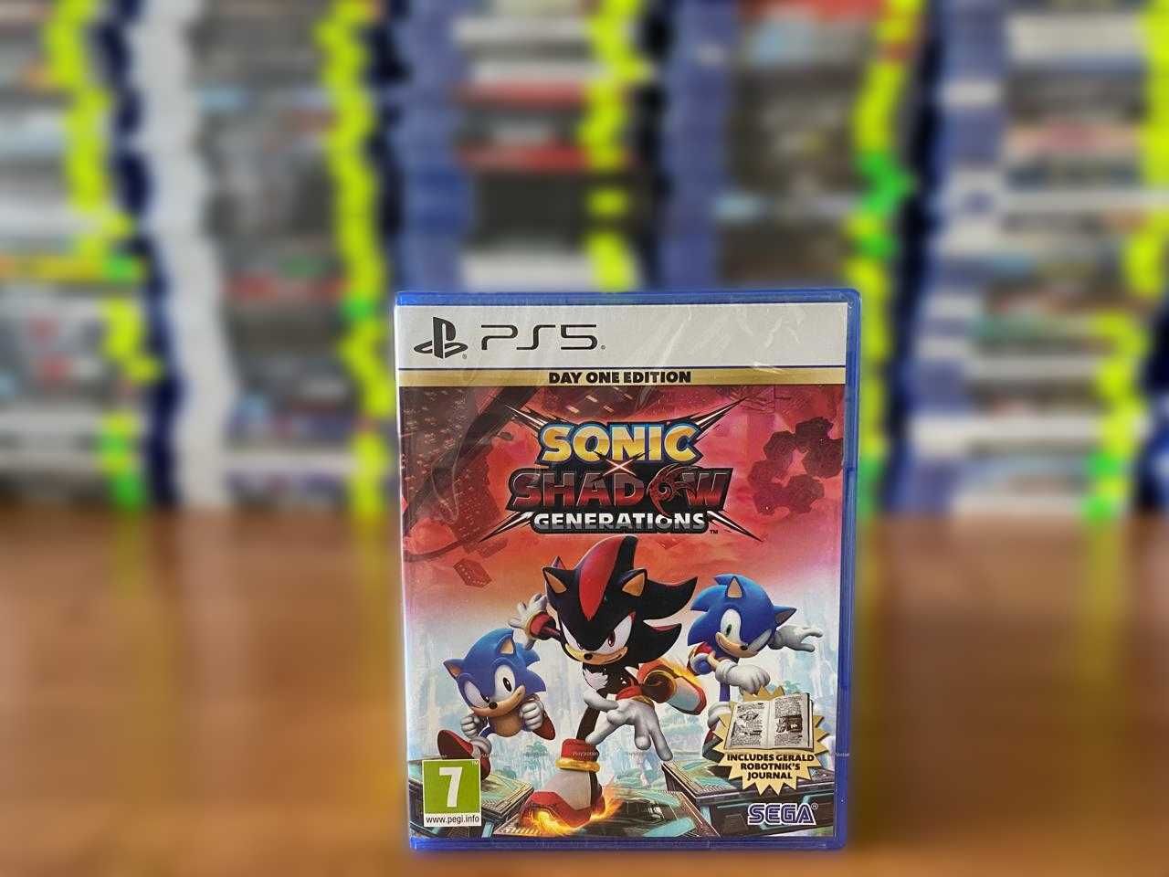 Новый Sonic X Shadow Generations Day One Edition PS5/ Соник Много Игр