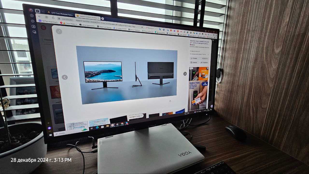 Монитор Xiaomi Mi Desktop 27 RMMNT27NF IPS