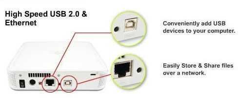 NAS HDD stocare rețea și USB 2.0 Vantec NexStar