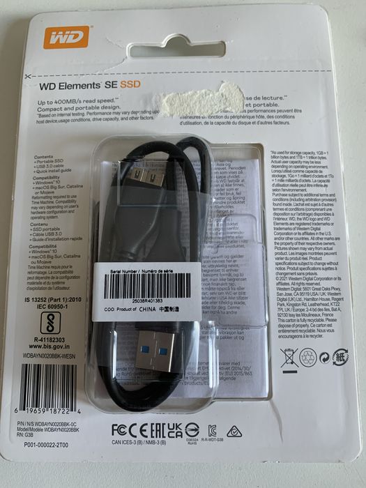 SSD portabil 2Tb