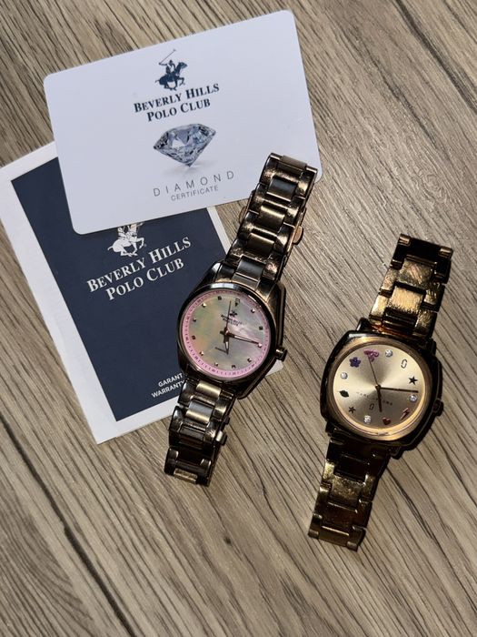 Женские часы Marc Jacobs и Beverly Hills Polo Club