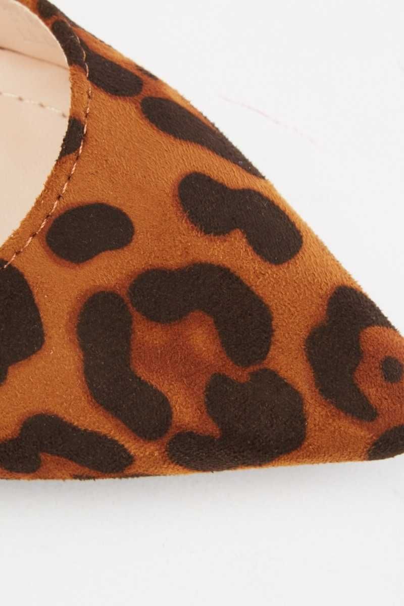 Vand pantofi/ sandale animal print, pantera, comode, 39