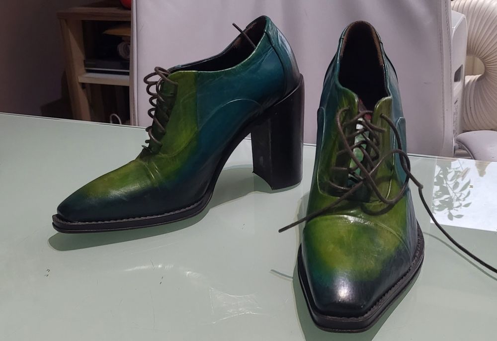 Pantofi/ghete scurte Jo Ghost 37, piele naturală