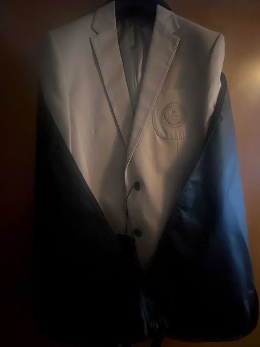 Sacou Pierre Cardin Slim Fit (marime 52), bumbac, bej  [  NOU!  ]