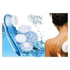 2В1 Почистваща и масажираща четка за баня SPIN SPA