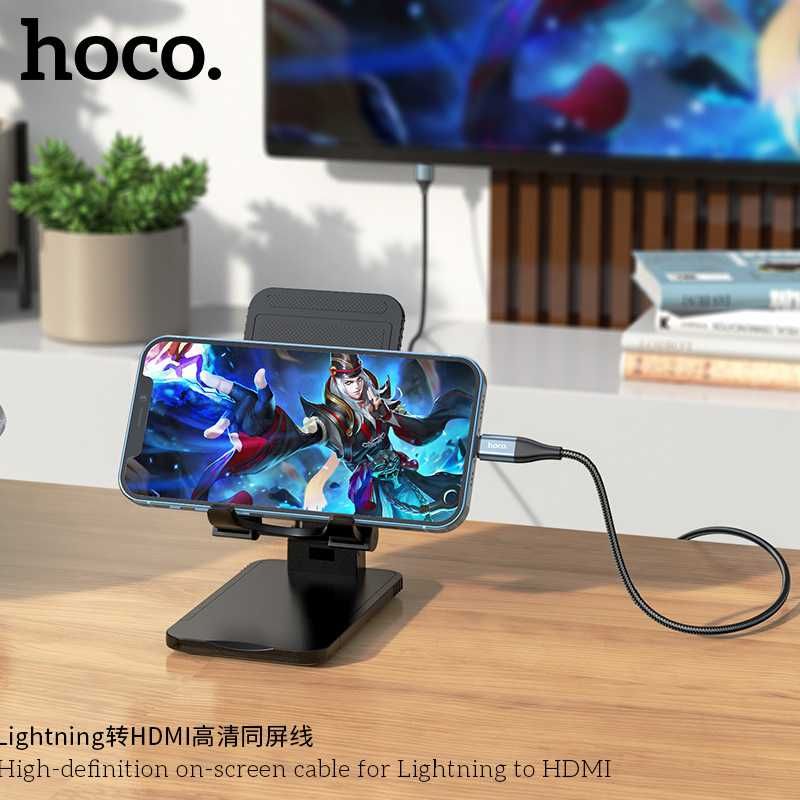 Hoco UA13 Кабель HDMI to Lightning Full HD 1080p Plug and Play 2м