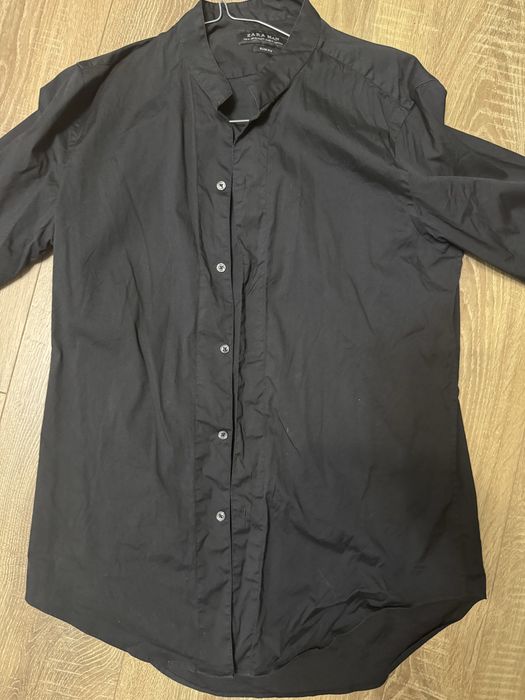 Cămașă ZARA MAN – Slim Fit – Neagră (mărimea M)