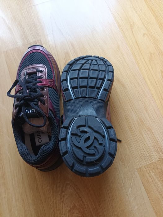 Chanel ест.кожа кецове