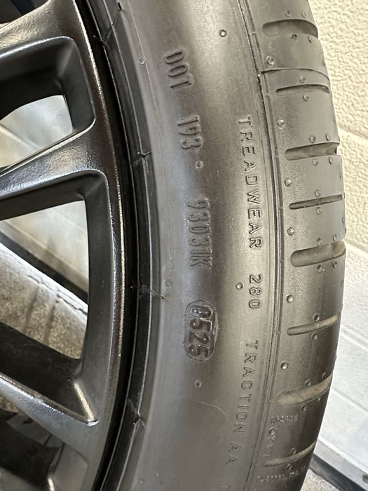 Jante bmw R19 / anvelope Pirelli P Zero F10/F11