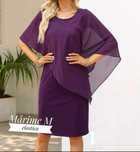 Rochie mov elastica