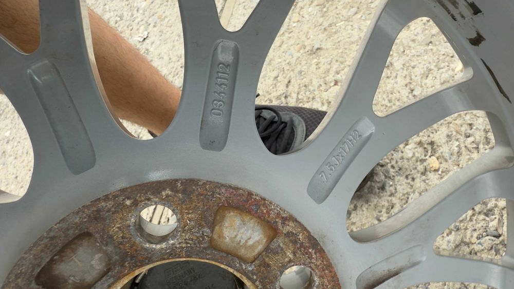 Jante 5x114,3 BBS originale Honda Toyota Kia Hyundai Mazda Renault R17