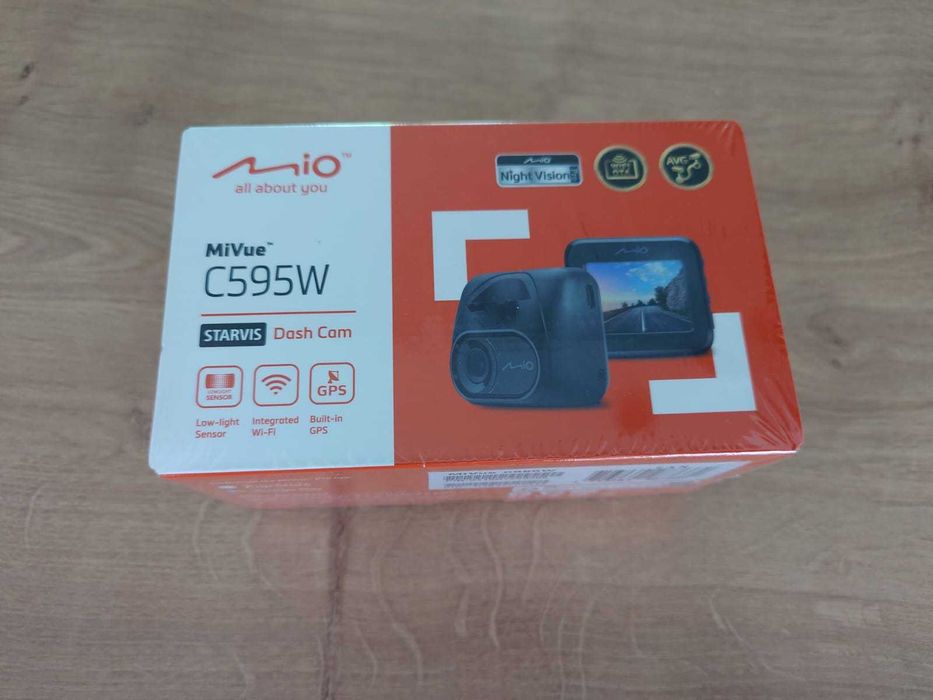 Camera de bord Mio MiVue C595W GPS Wifi Sony Starvis HDR 60fps Night