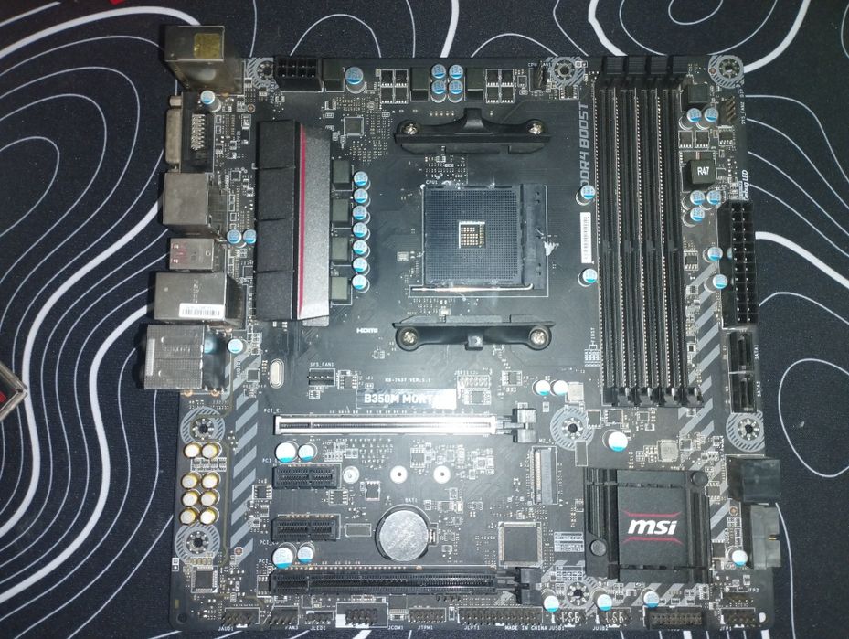 Материнская плата MSI b350m mortar (am4)