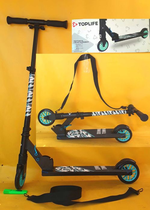 Trotineta pliabila cu amortizor fata NOUĂ - 130 Lei