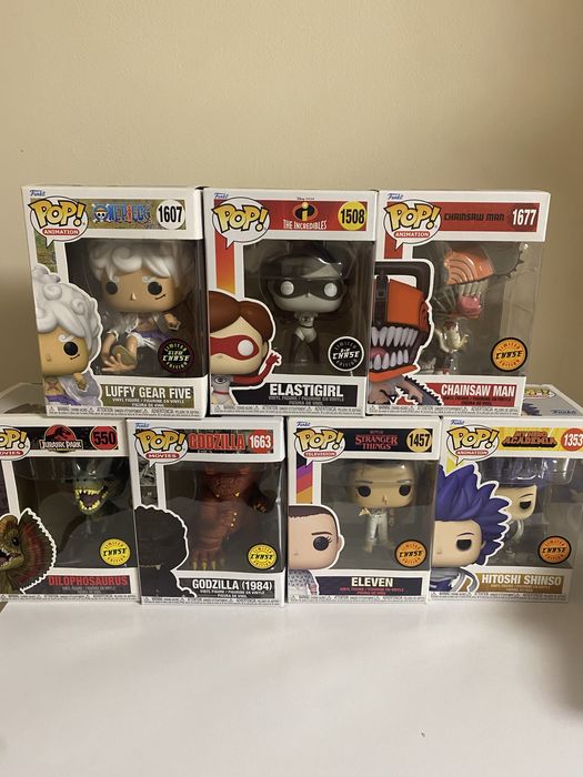 Поодам новые фигурки Funko Chase редкие