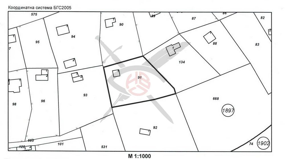 УПИ в в.з. Черния коз № 91946