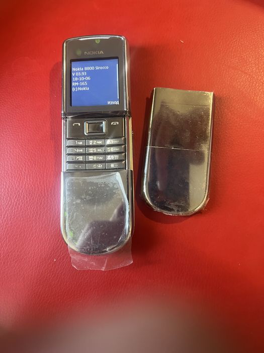 TOP TOP NOKIA 8800 silver edition