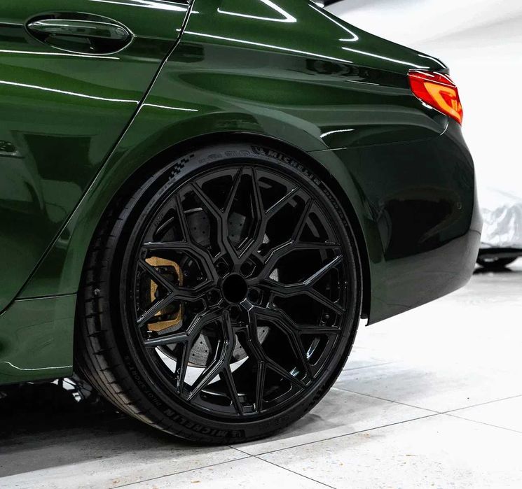 Jante R18 5x100 Vossen HF-2 Black Stil | Polo Bora Fabia Octavia Scala
