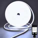 НОВА! Водоустойчива LED неонова лента, 10 м, 6500K