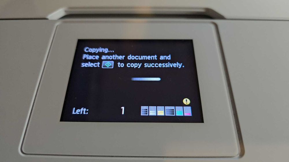 Принтер мастиленоструен Canon PIXMA MG6350 - ЗА ЧАСТИ!!! (работи)