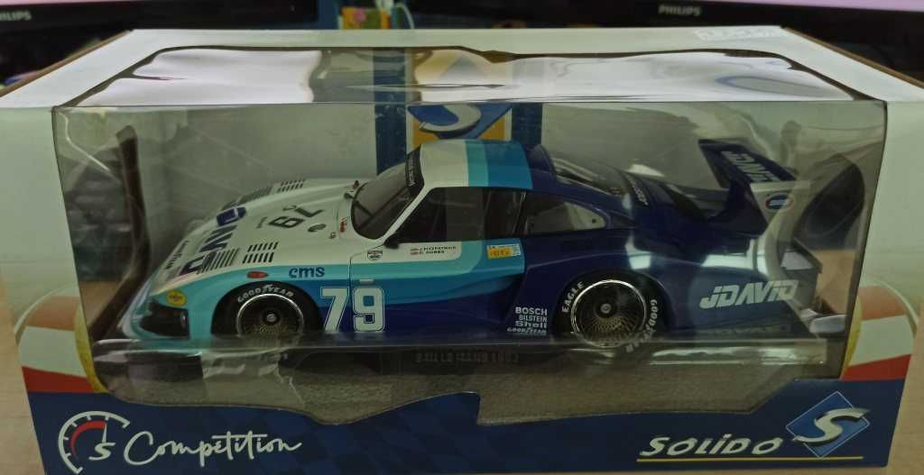 Macheta Porsche 935 Moby Dick Le Mans 1982- Solido 1/18