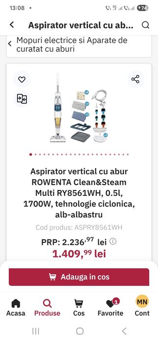Aspirator vertical