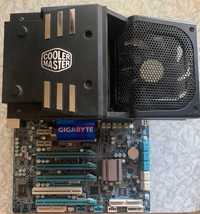 GA-X58A-UD3R, CPU I7 950, Kingston KHX1600C9D3K3/6GX, CoolerMaster V10