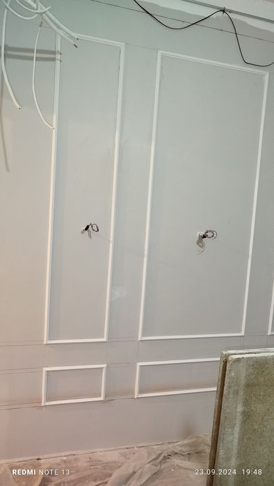 Montaj profile decorative zugrav