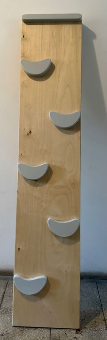 Set Pikler: triunghi, rampa tobogan, semicerc