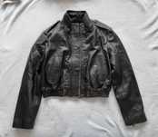 Дамско яке Zara, естествена кожа