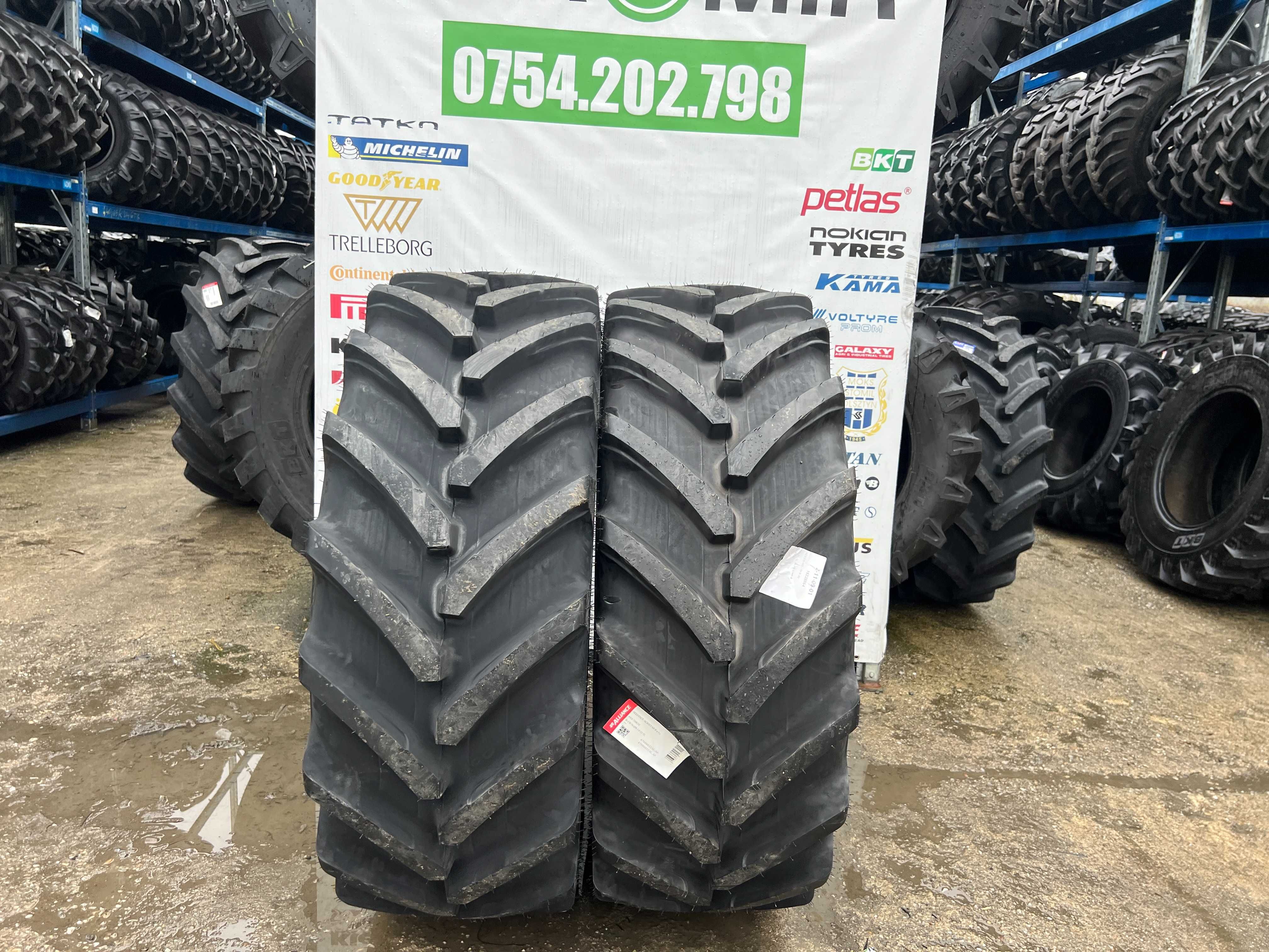 Cauciucuri noi 480/70 r30 marca Alliance cu livrare rapida si garantie