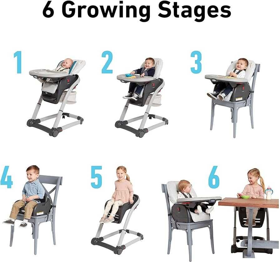 Graco Blossom 6 in 1 столче за хранене (за породени)
