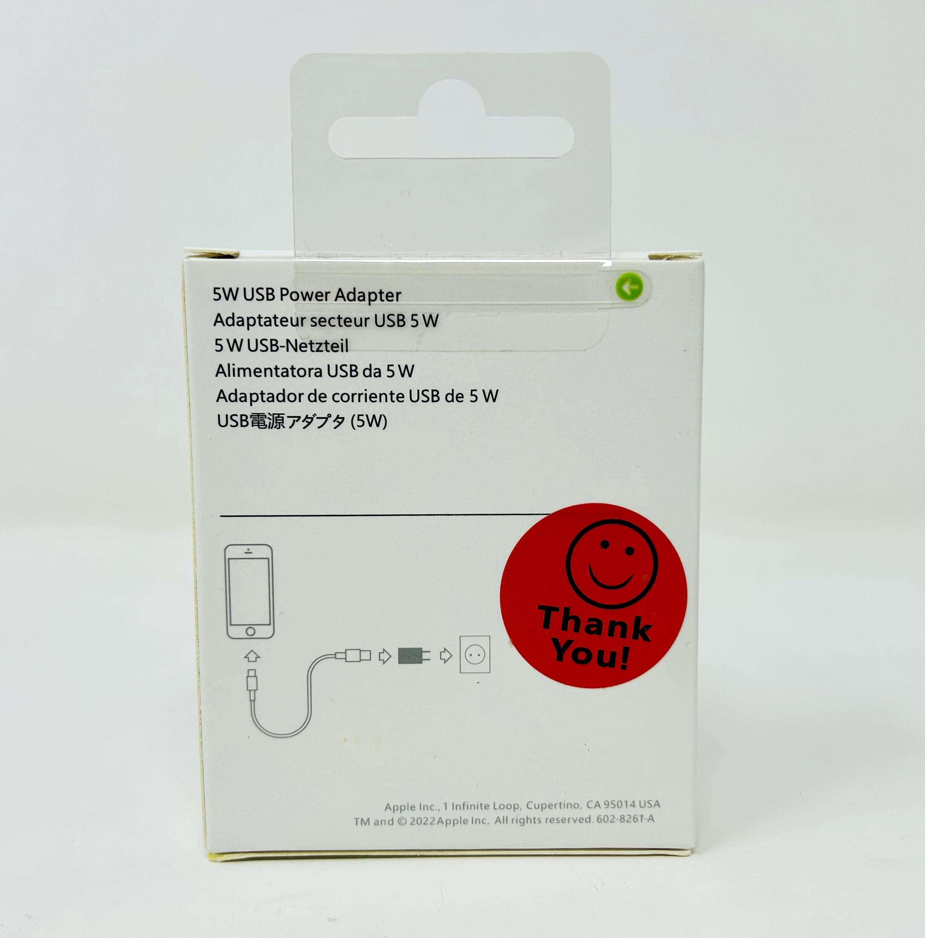 Оригинален Адаптер Зарядно 5W  за Apple iPhone от 5 до 11ProMax