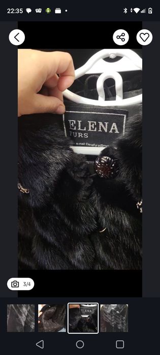 Продам шубку фабрики Elena Furs