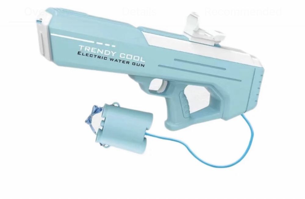 Pistol electric de mare presiune cu apa, reincarcabil, NOU