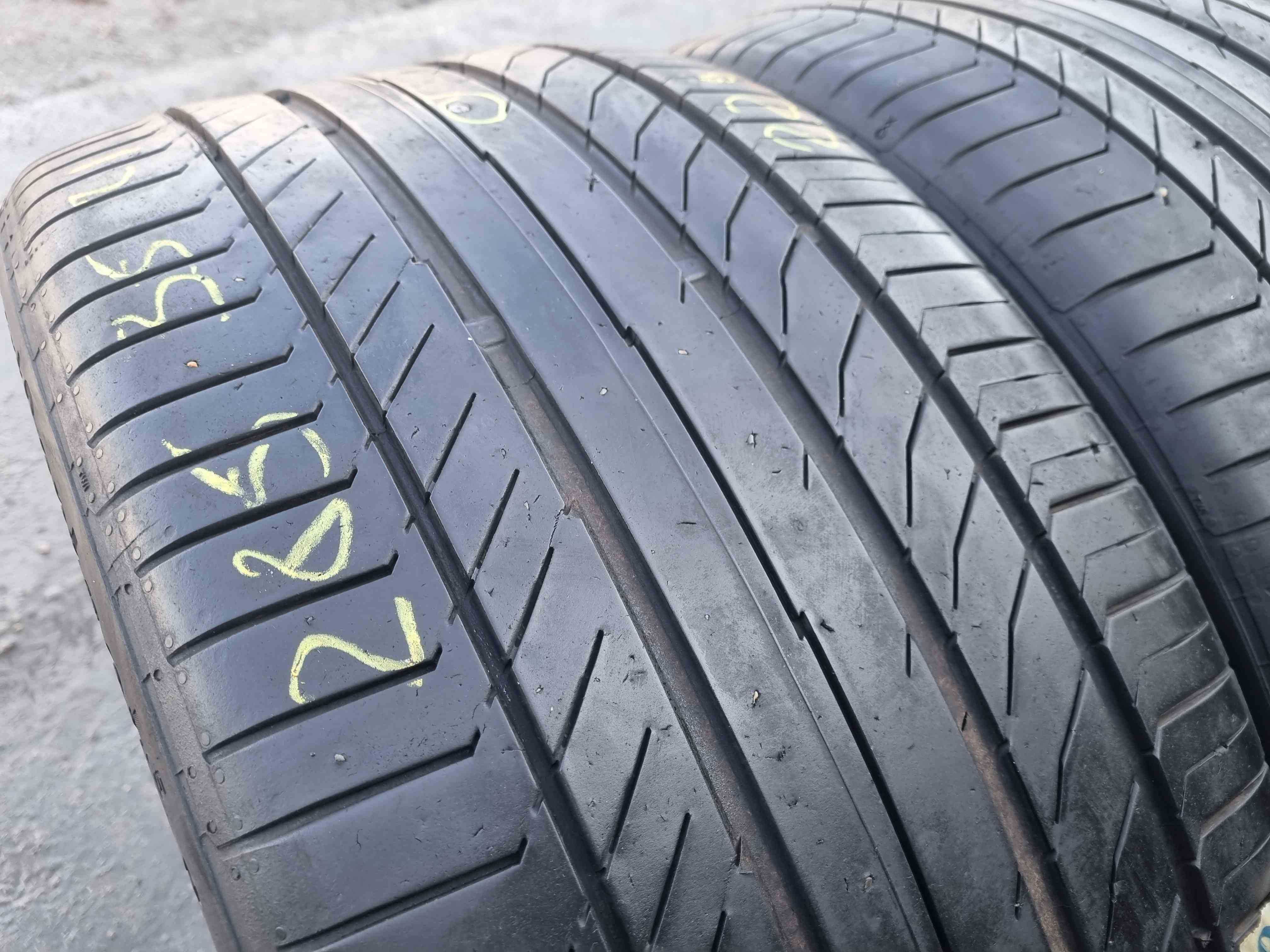 SET 2 Anvelope Vara 285/35 R21 CONTINENTAL contiSportContact 5 BMW