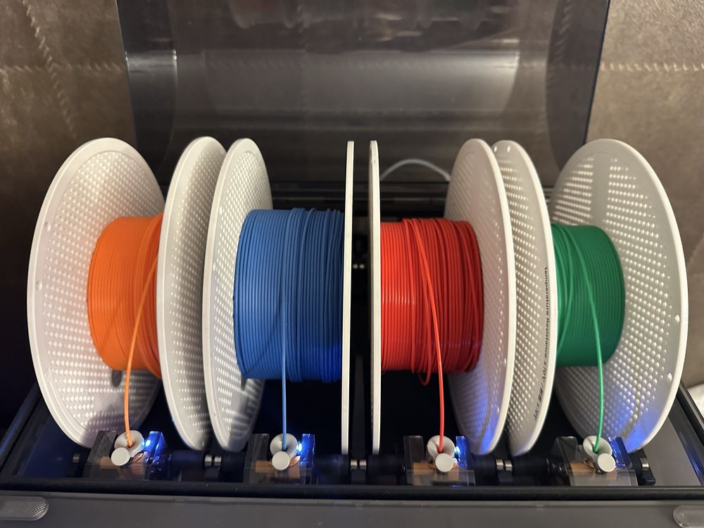 Bambu lab P1S combo + 4 filsments