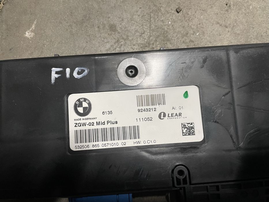 Modul ZGW BMW f01 f02 f06 f10 f15 f16 seria 5 6 7