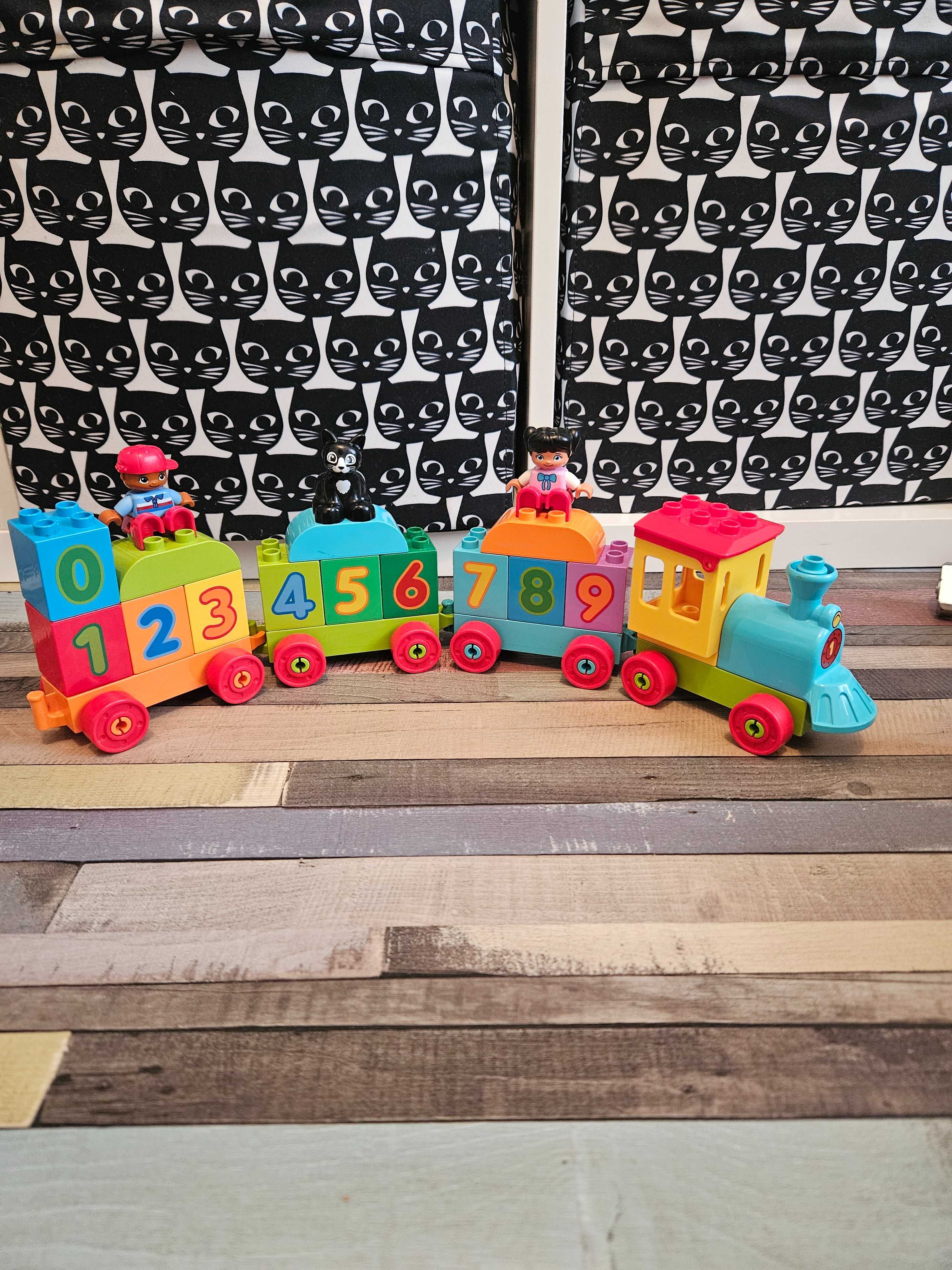 Set Lego Duplo tren cu numere