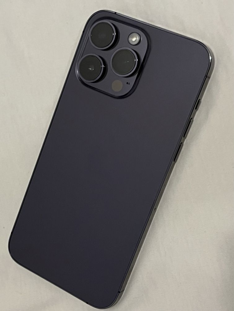 Vand Schimb iphone 14 Pro Max 128gb deep purple-sanatate baterie 100%
