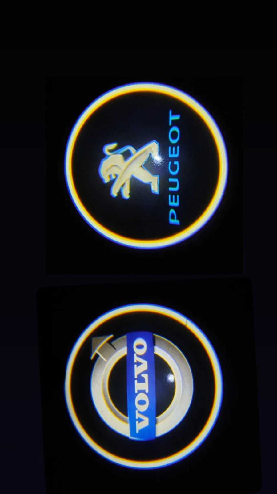 Led лого проектор за вратите на автомобила Светеща емблема