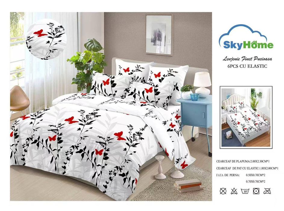 Lenjerii de pat diferite modele