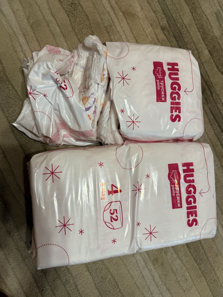 Трусики Huggies 4 для девочек