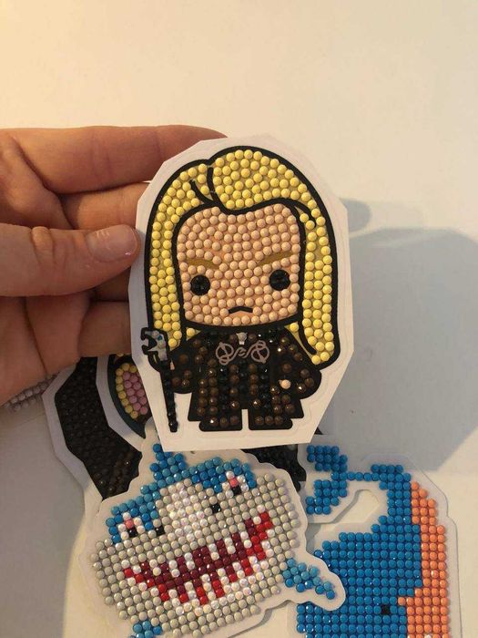 Стикери и кристали (Harry Potter + други) / Set of shiny stickers