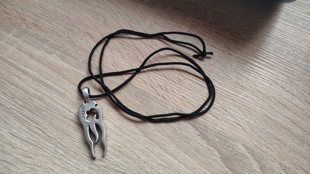 Pandantiv flame inox