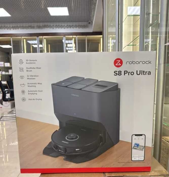 Roborock S8 Pro робот прахосмукачка НОВ + гаранция