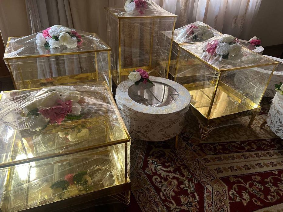 Сандиқ сарпо қутилар тўй ва Фотиха маросимлари учун